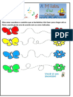 Cores da natureza em uma canção infantil