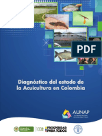 25 Diagnóstico Del Estado de La Acuicultura en Colombia