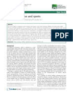 Herbs in Exercise and Sports: Review Open Access