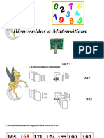 Bienvenidos A Matemáticas