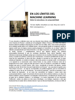 LOS LIMITES DEL MACHINE LEARNING