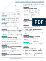 Equations Inequations Et Systemes Exercices Non Corriges 10