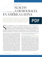 Cinco falacias sobre la democracia en América Latina
