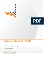 Signs Technical Standard TS-304 - Substation Design - Signage