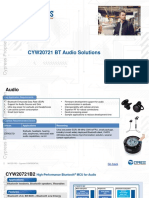 CYW20721 Bluetooth Audio Solution