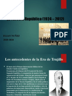 La Tercera República (1924 - 2012) ELIAN NUÑEZ 2020-1034