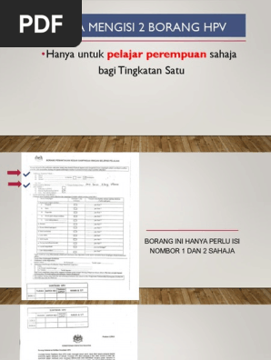 Borang Hpv Pdf