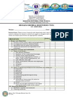 Mnhs Be Monitoring Tool