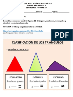 Guía de Nivelación Matemática Clasificación de Triangulos 1