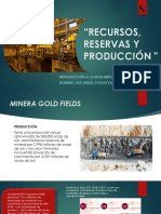 Recursos y Reservas Mineras