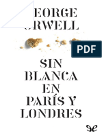 ORWELL, GEORGE - Sin Un Peso en París y Londres (P. 20-24)