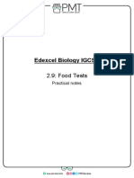 01. Food Tests