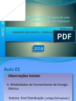 Instalações Elétricas FATEC - 2018 Aula 01