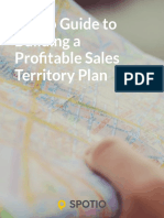 EBook - 7 Step Guide To Building A Profitable Sales Territory Plan