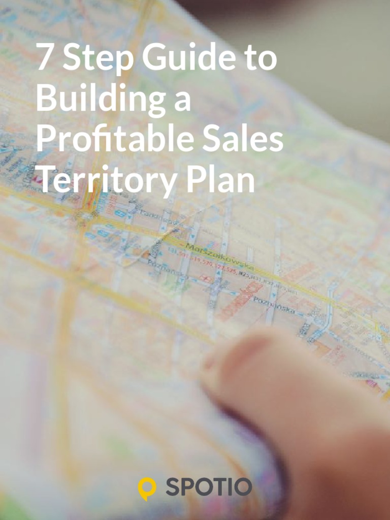 EBook - 7 Step Guide To Building A Profitable Sales Territory Plan ...
