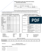 Temporary Progress Report Card For Junior High School Maypajo High School