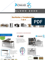 Catalogo Muebles Omar Digital 2020 1 de 4 Escritorios y Complementos 2