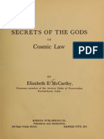 1912 Mccarthy Secrets of The Gods Cosmic Law