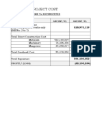  Project Cost Estimate Excel Sheet