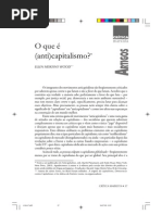 o que é anti - capitalismo - Ellen wood