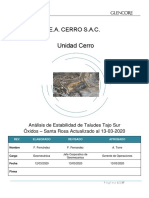 Informe Estabilidad de Taludes Tajo Santa Rosa 13.03.2020