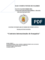 18.03 - Analisis de Contratos Internacionales de Franquicias en España