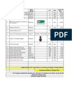 Rainbird Irrigation System Parts List and Quote