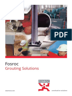 Fosroc India Grout Brochure