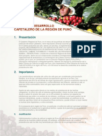 Agenda de Desarrollo Cafetalero de La Region de Puno