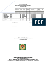 Format Buku Data Anggota BPD