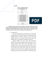 Metode (M3-Method) Gambar - Metode Penugasan: Kepala Ruang