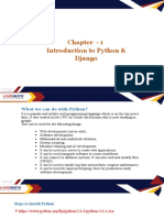 1 Introduction To Python & Django