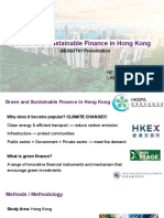 Green and Sustainable Finance in Hong Kong
