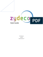 Homework 7: Zydeco Style Guide