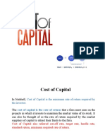 Chapter 2 - (Ross, Jordan-CH - 15) - Cost of Capital