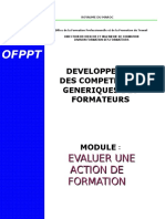 Module 5. Evaluation D - Une Séquence de Formation