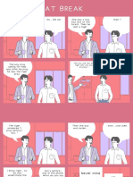 Pink and Purple Boy Office 4 Panel Comic Strip (1)