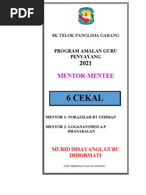 Cover Fail Mentor Mentee Pdf
