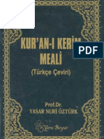 Kur'an-I Kerim Meali - Yaşar Nuri Öztürk (PDFDrive)