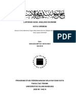 Sholeha Miftah - 10070319037 - Kelas B - Tugas Ekwil Laporan Hasil Analisis Ekonomi