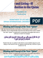 Quran Guide of Human Life, Obligations Towrads Quran.-2