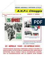 Notiziario ANPI Chioggia numero 67