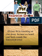 Jpia Runway Fashion Show