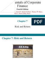 Risk and Return: Fourth Edition