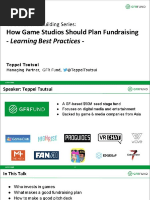 Tsutsui-Teppei-Skill-Building Series-How Game Studios Should Plan Fundraising - Learning Best Practices