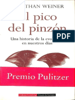 El Pico Del Pinzon - Jonathan Weiner