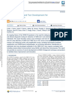 Assay Techniques and Test Development For COVID-19 Diagnosis