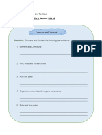 Activity No. 4 Compare and Contrast Name: OMAR, MURFAIZA A Section: BSN 1B