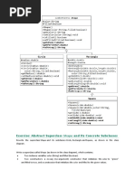 Exercise: Abstract Superclass Shape and Its Concrete Subclasses