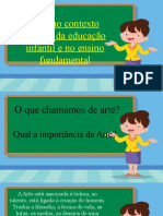 Arte na educação infantil e fundamental